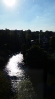 A view of the River Lee from our hotel.