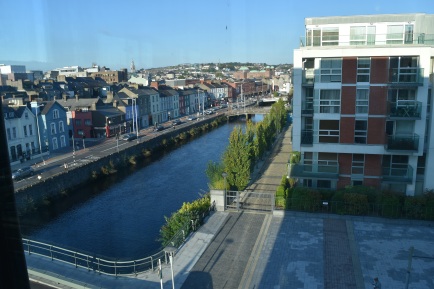 View from our hotel in Cork.